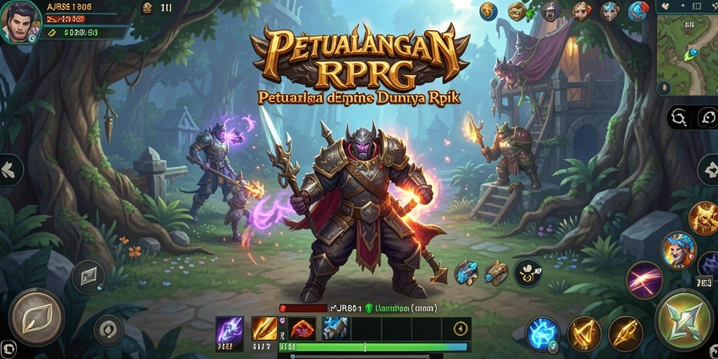 Gameplay seru dengan pertempuran strategis dalam AJR88.
