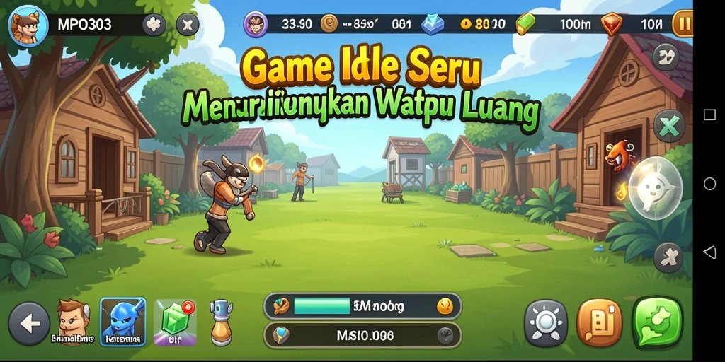 Tampilan gameplay MPO303 yang seru dan menantang di dalam dunia Idle.