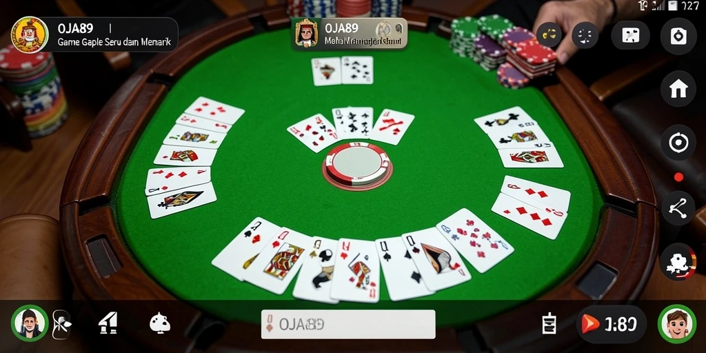 Tampilan gameplay Gaple yang menawan dan penuh tantangan.