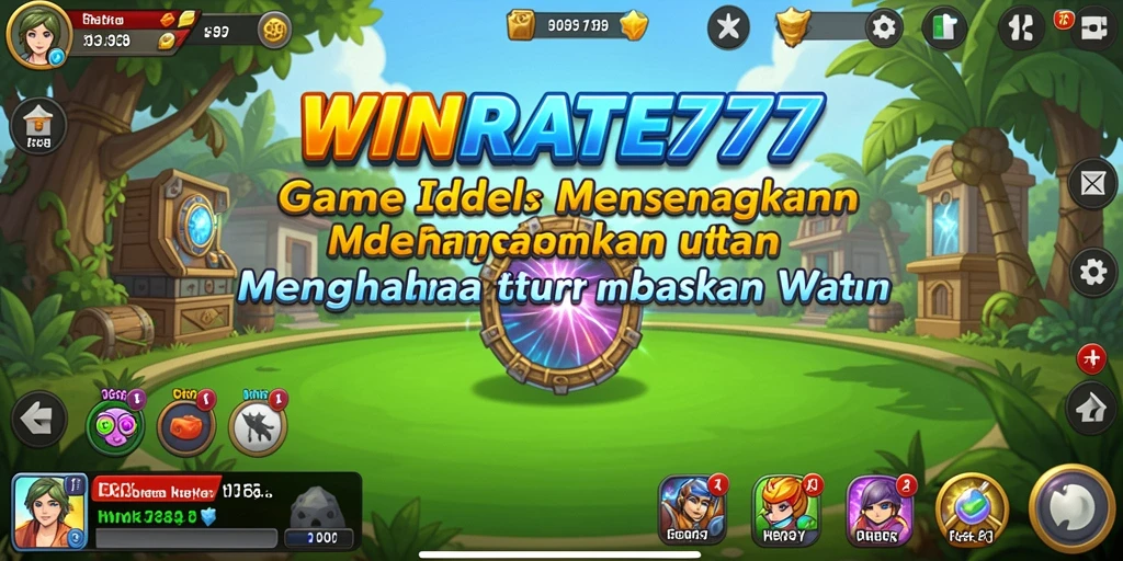 Tampilan gameplay Idle yang menarik di WINRATE777.